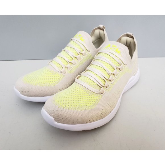 APL TechLoom Breeze Sneakers in Beach Energy White Womens Size 6.5 36.5